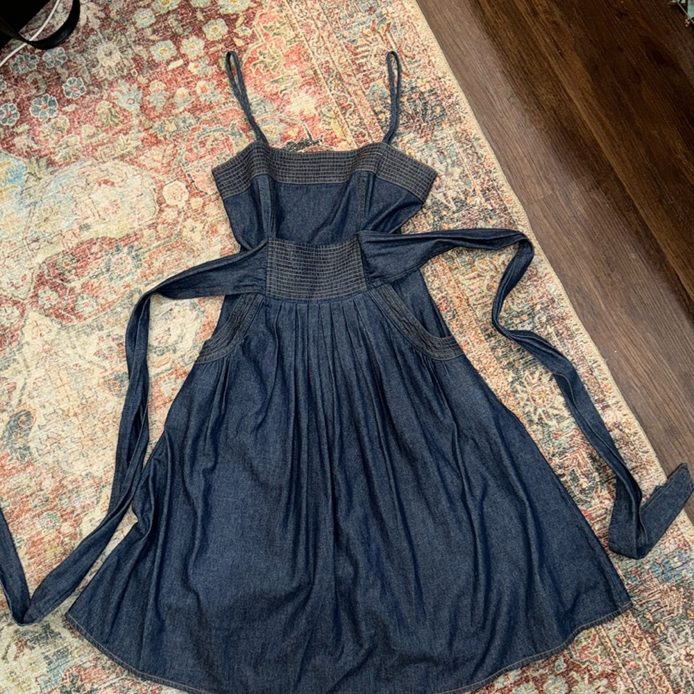 Vintage denim dress